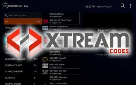 Xtream Codes ui