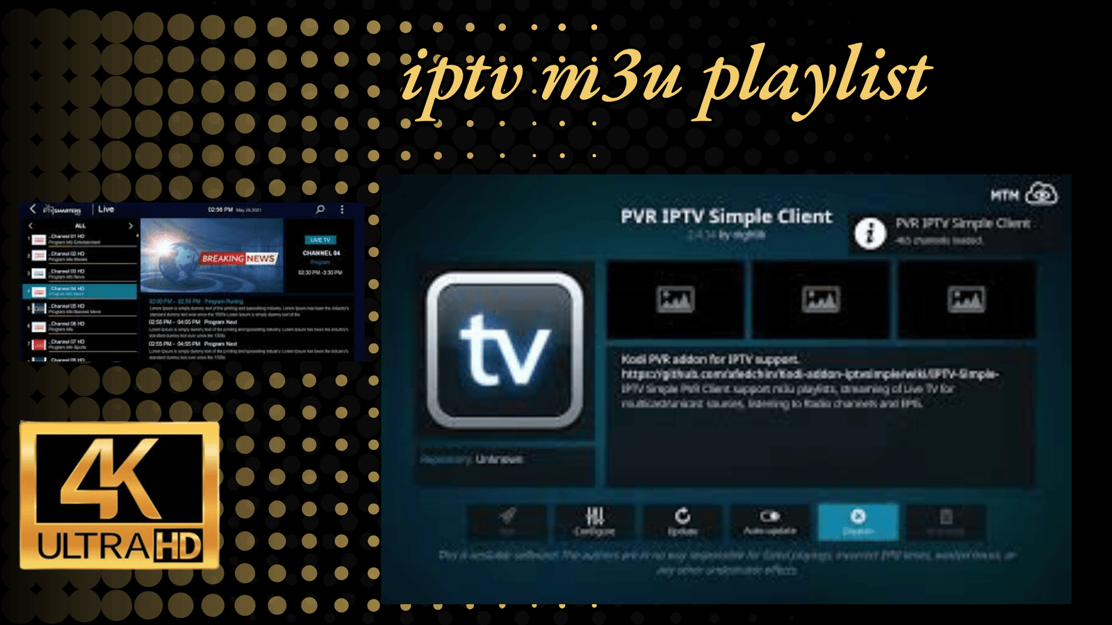 iptv m3u playlist kanallari